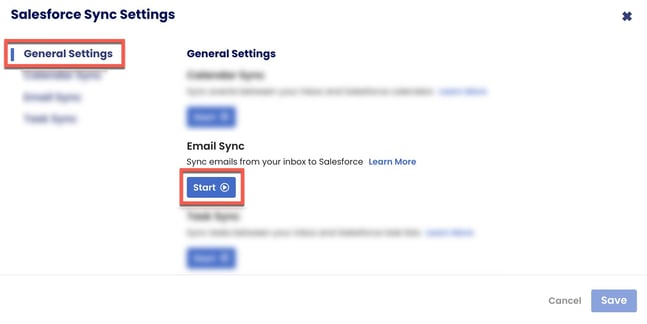 start email sync333